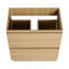 Meuble-lavabo simple de 30 po avec meuble-lavabo encastré moderne en chêne d'ingénierie avec unité de rangement-1770758576-1770758579