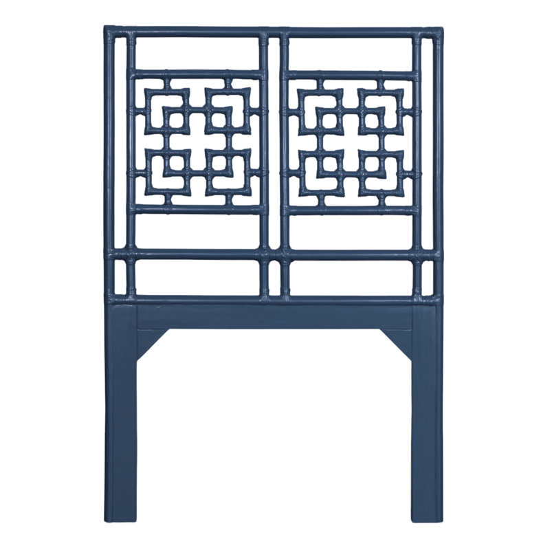 Palm Springs Bed, Twin, Navy Blue