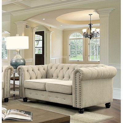 Leite Upholstered 61'' Loveseat
