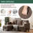 Serio 76.4" Upholstered Sofa Couch-283962312