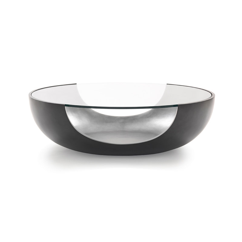 Soleil Coffee Table, Pewter