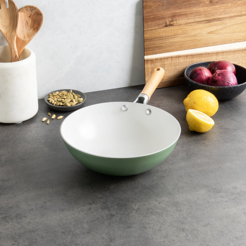Nordic Ware Cardamom 10" Ceramic Nonstick Wok