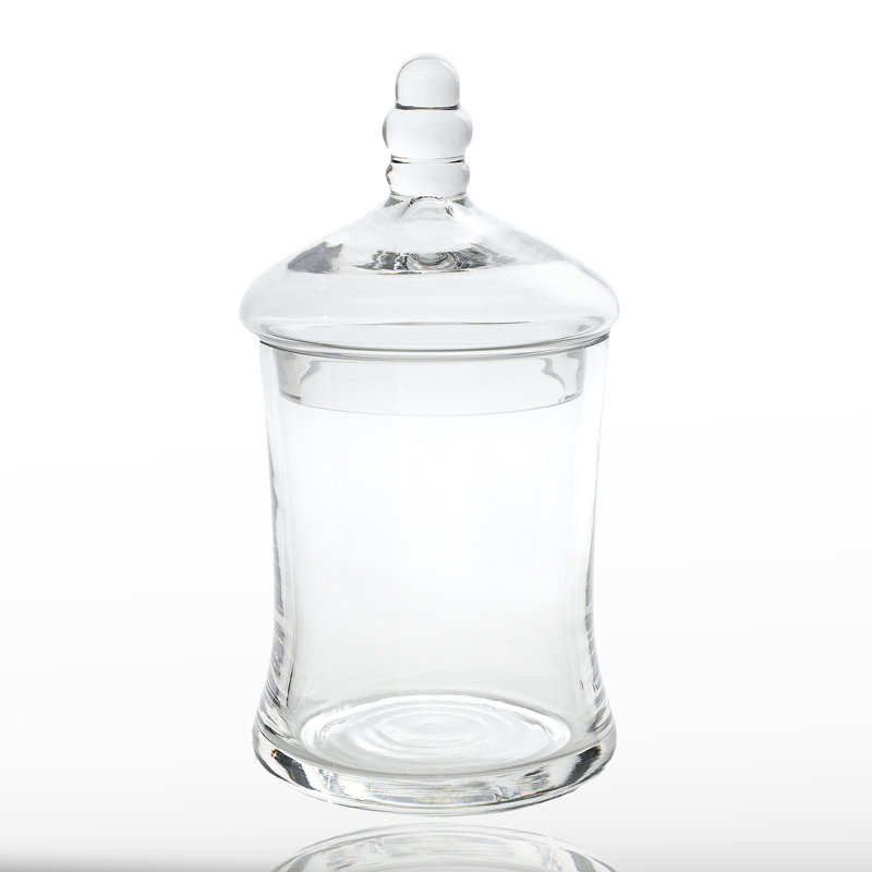 Annaclara Handmade Glass Apothecary Jar