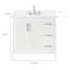 Meuble-lavabo en bois massif 36 po avec rangement de chargement USB-1077204803