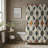 Old Mosaic - Premium Shower Curtain-1200268001