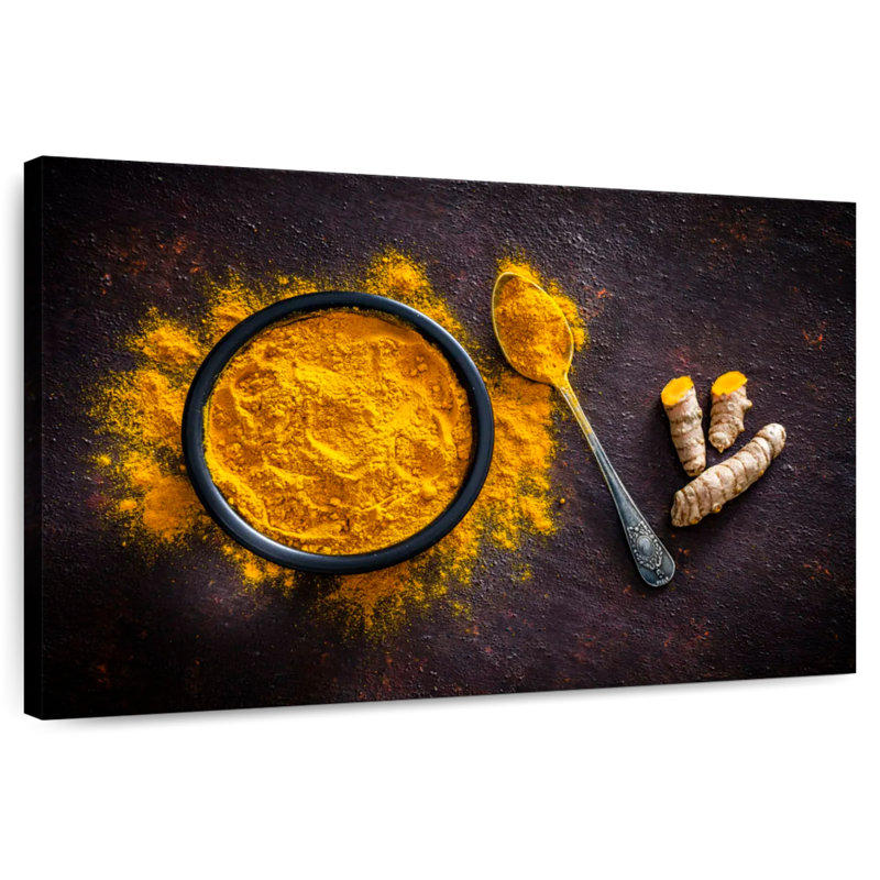 Turmeric Powder Bowl, 34" H x 51" W