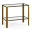Cosmo Glass End Table