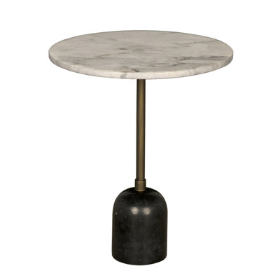 Shantu Side Table with Stone Top
