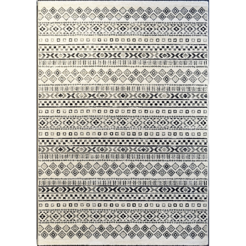 Teasley Geometric Indoor Rug, Rectangle 7'10" x 11'2"