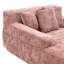 Fauteuil d'appoint avec trois coussins Boneless Contemporary Chenille-1439670518