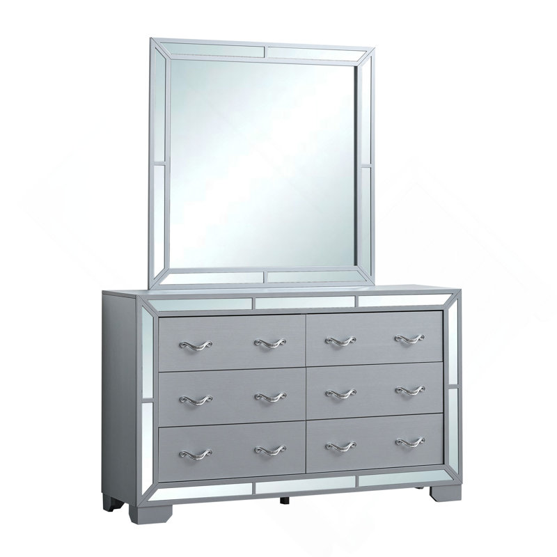 Commode (sans miroir), argent