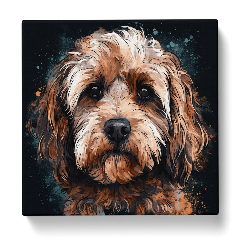 Cockapoo Digital Art - Print