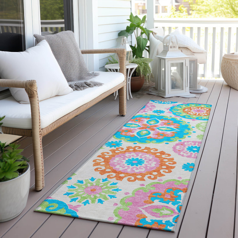  Tapis d'entrée / extérieur antidérapant Ferrand, Tapis de couloir 2 pi 3 po x 7 pi 6 po