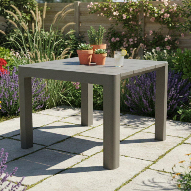 Resi Square Outdoor Dining Table , 100cm cm W 100cm cm D