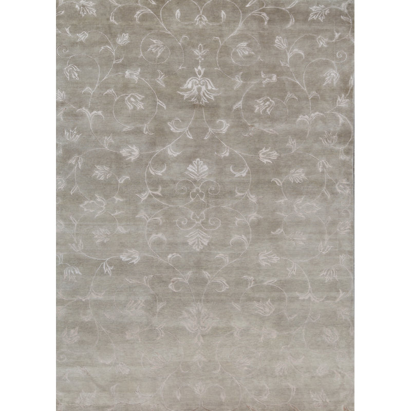 Wool Floral Area Rug