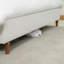 Lit plateforme tapissier avec tête de lit haute, conceptions minimalistes en chenille de qualité supérieure, lit plateforme simple de style rétro sans sommier, assemblage facile-2029050218