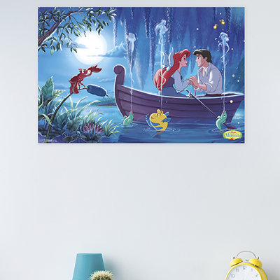 « ariel-baiser », impression sur papier fille