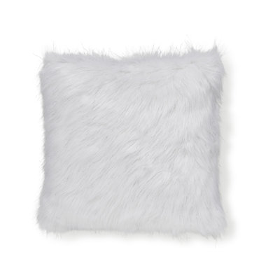 METALLIC FUR Square 45" Cushion Cover