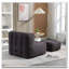 Fauteuil à billes rembourré avec repose-pieds-2063047331