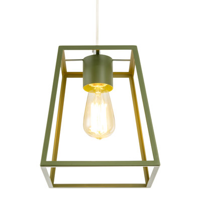 25cm H Metal Square Pendant Shade ( Screw On )