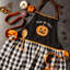 Tablier embelli coup-de-bonbon