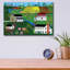 «Summer Dip» par Susan Henke, art mural en verre acrylique-102028447