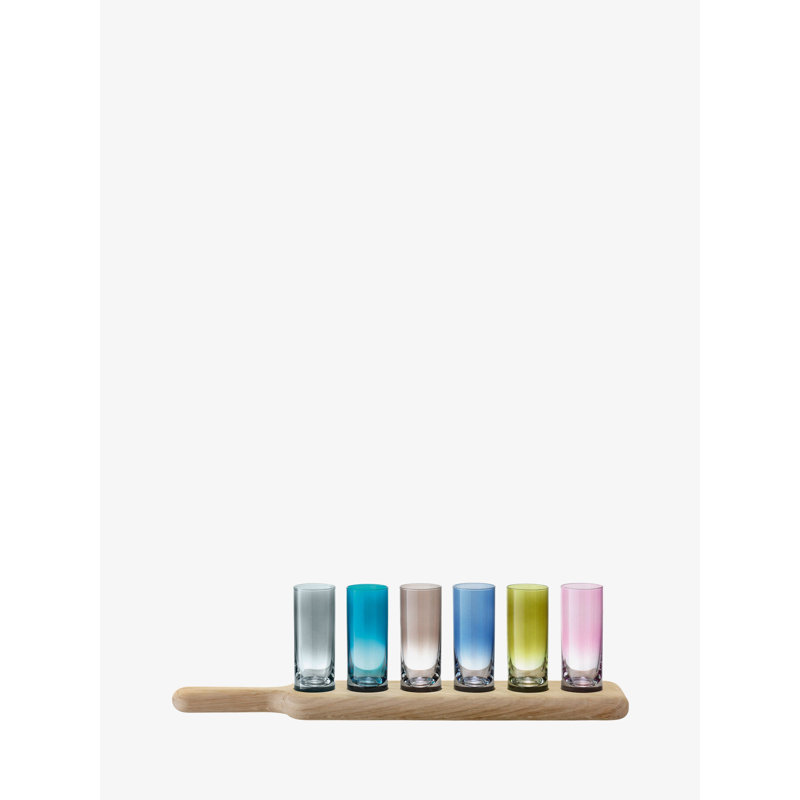 Paddle Handmade Shot Glass, Assorted Color