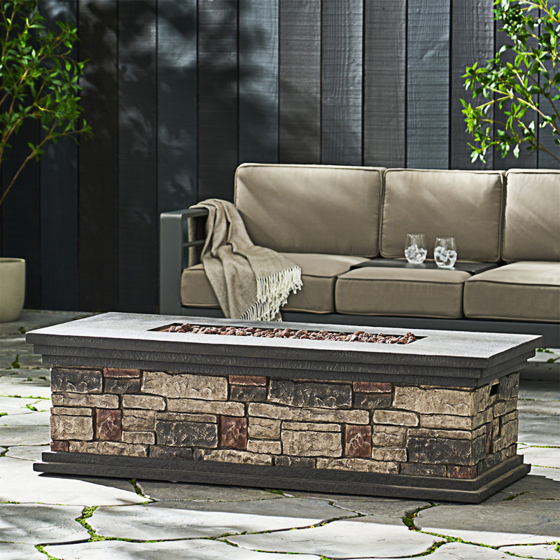 Foyer d'extérieur rectangulaire - 50 000 BTU