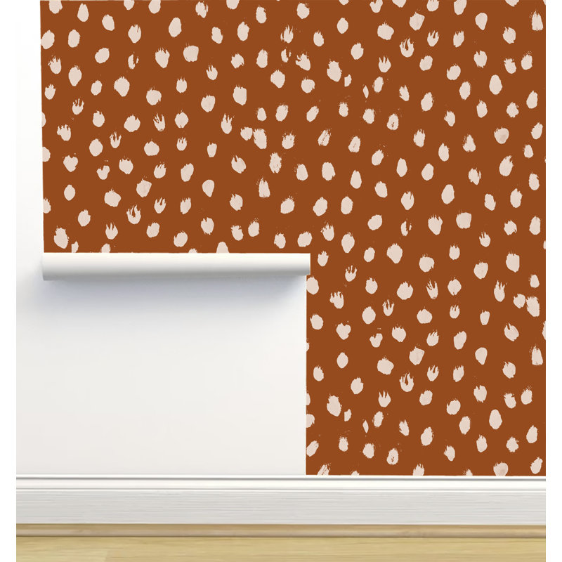 Rouleau de papier peint adhésif L 6 pi x l 24 po Crystal W Design, Citrouille