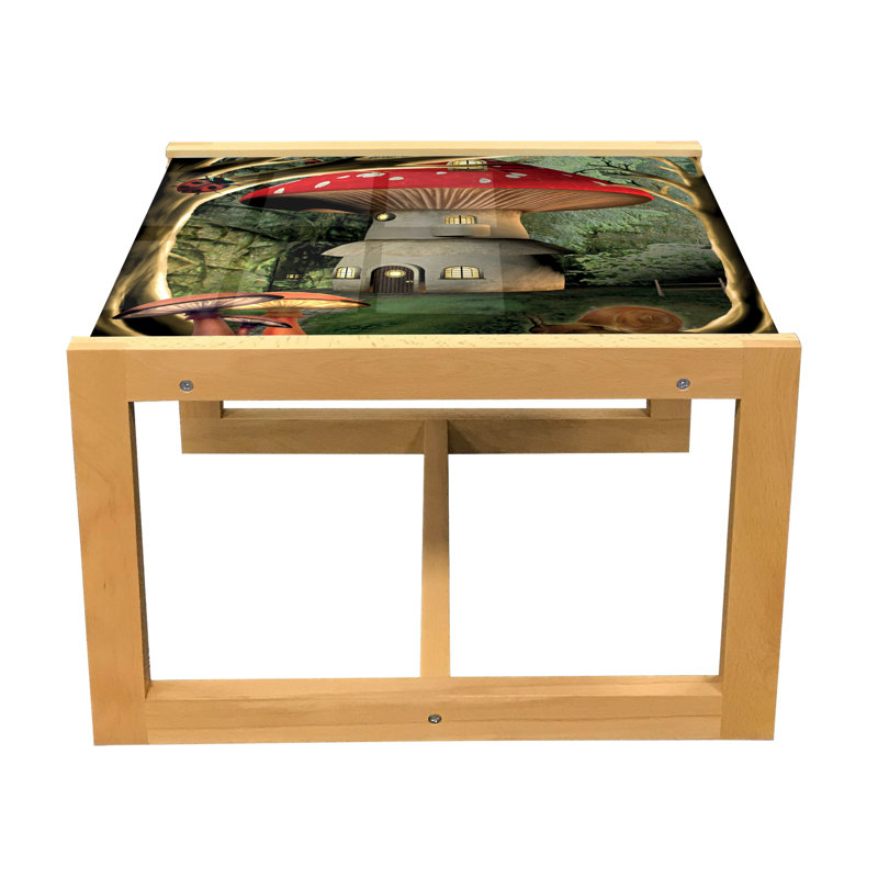 Irmengard Sled Coffee Table, 62cm H x 46cm W x 40cm D