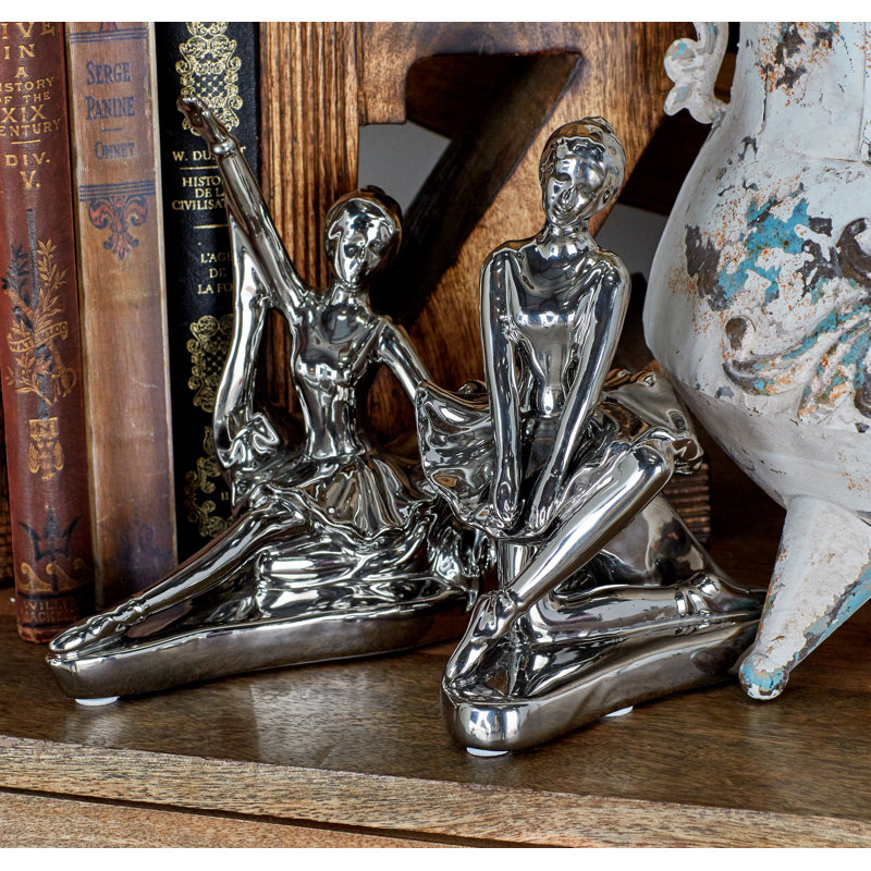 Ensemble de sculpture en porcelaine, Argent