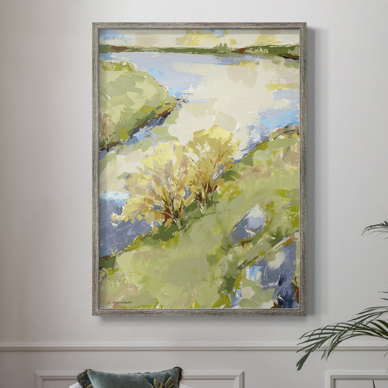 Reproduction encadrée Airy II - bois massif, H 30 po x l 24 po