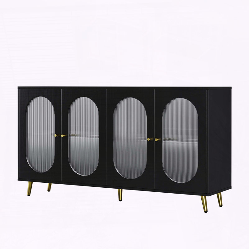 Buffet moderne avec portes en acrylique