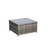 2 Pieces Patio Furniture Set,Outdoor Woven Sectional L- Shaped Patio Furniture ,Wicker Conversation Set With Ottoman, Detachable Lounger Table For Backyard Poode-1919427110