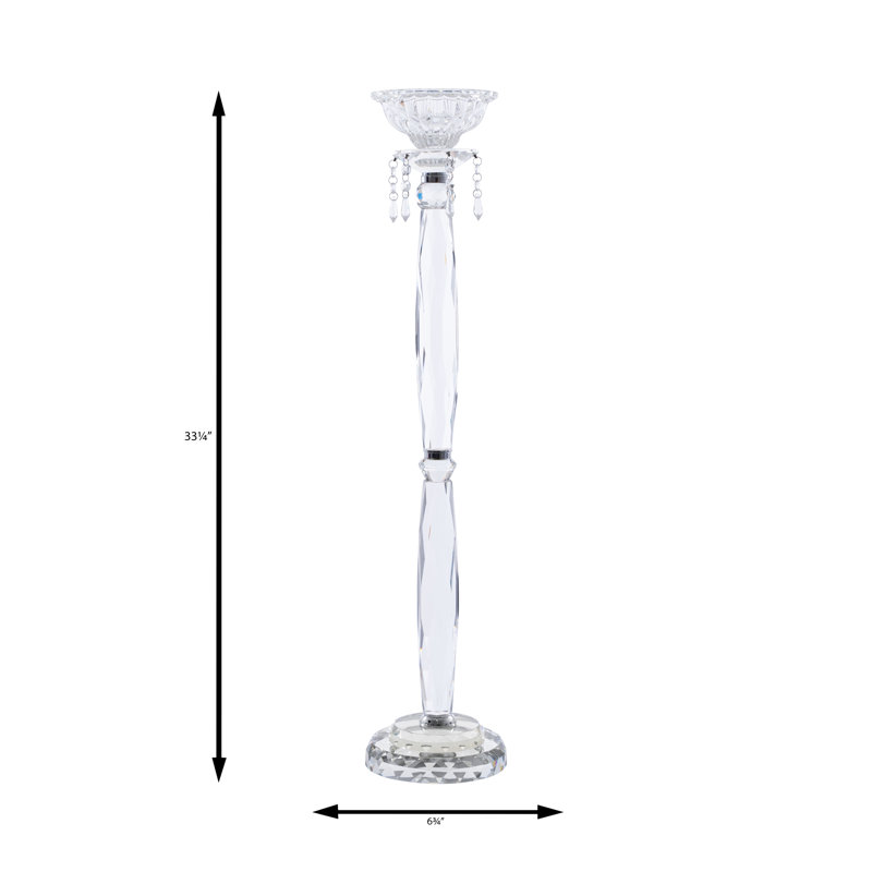Chandelles en verre tulipy tall