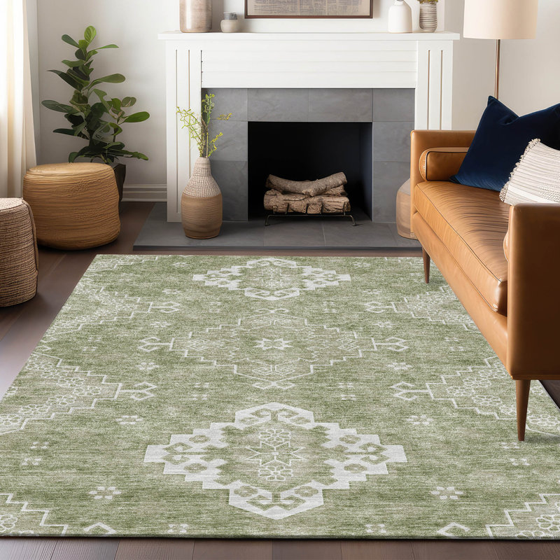 Tapis en aloès Prisco lavable à la machine de qualité supérieure, Rectangle 9 pi x 12 pi