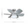 Paschke 76cm Ceiling Fan with Light Kit