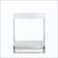 Lit escamotable vertical en bois, lit escamotable mural peu encombrant, armoire murale, avec bureau, vérins à gaz