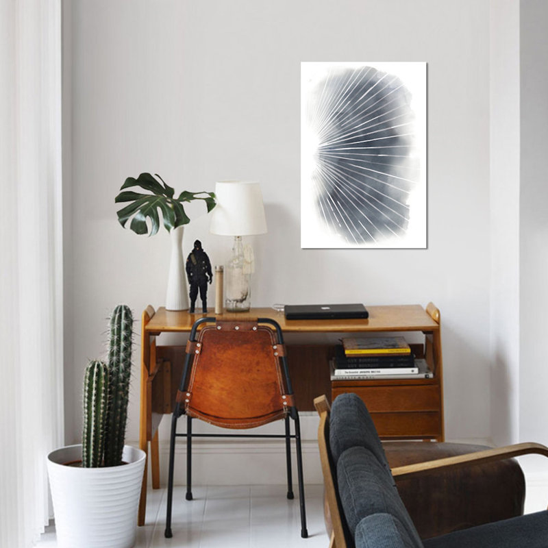 «Rays II», reproduction sur toile, H 60 po x l 40po x P 1,5 po, Toile tendue, Pas de tapis