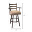 Tabouret de bar et de comptoir Ariam-1635895500