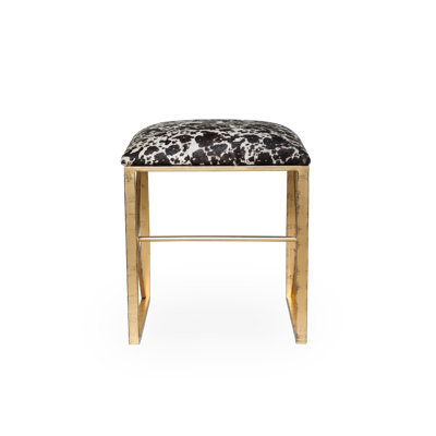 Savana Luxe Hide Stool