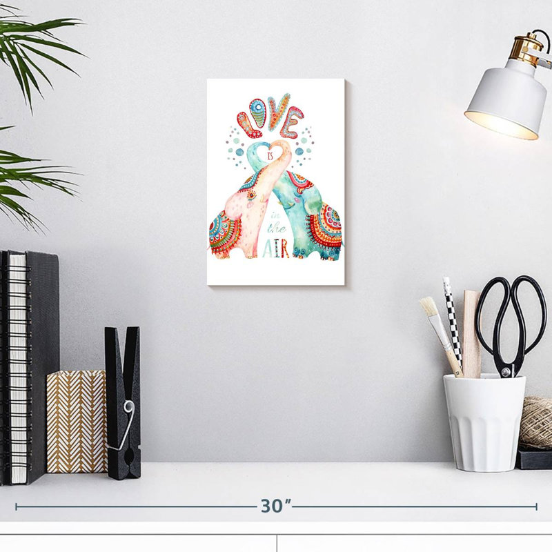 Hardie Elephant Kiss, 12" H x 8" W
