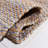 Krew Natural Fiber Hand Woven Jute/Wool Geometric Rug in Natural/Navy-470996897