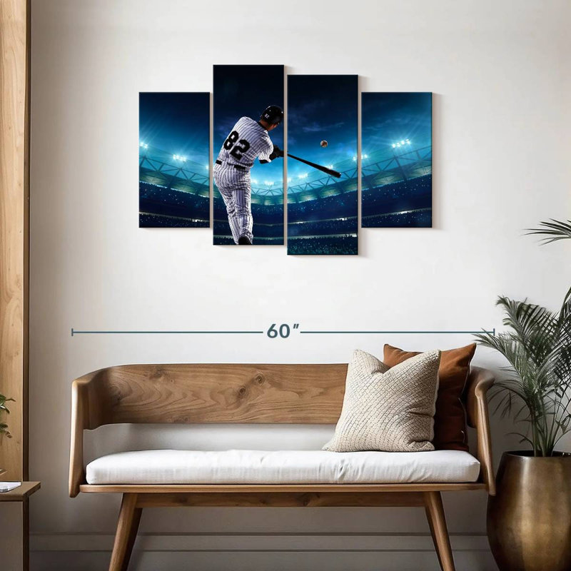 Joueur de baseball professionnel Sireci, H 27 po x l 43 po