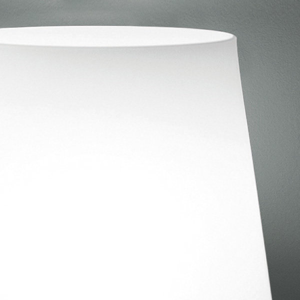 Naxos Table Lamp Mn White Matt Glossy White E12 Ul, 13" H x 8" W x 8" D