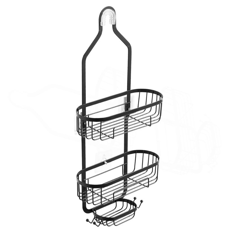 Support de rangement pour douche à 3 niveaux