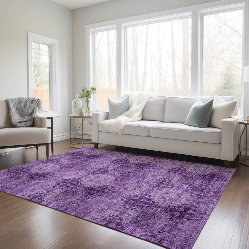 Tapis intérieur / extérieur Kazakoff avec envers antidérapant, Rectangle 10 pi x 14 pi