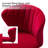 Euclid Modern Tufted Velvet Wingback Dining Chair-379698520