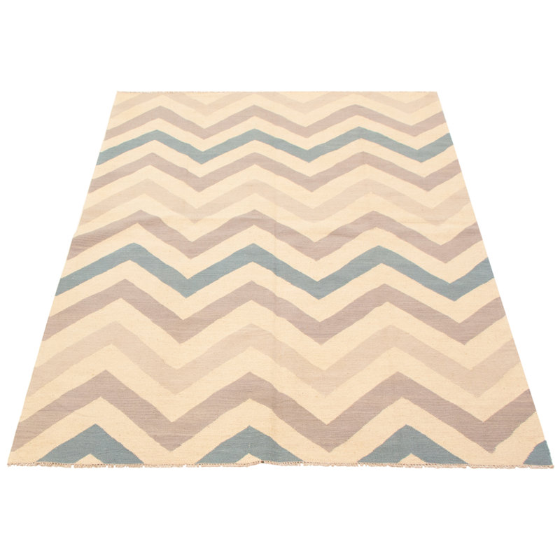 Kilim crème Jotunheim 5 pi 8 po x 8 pi 0 po