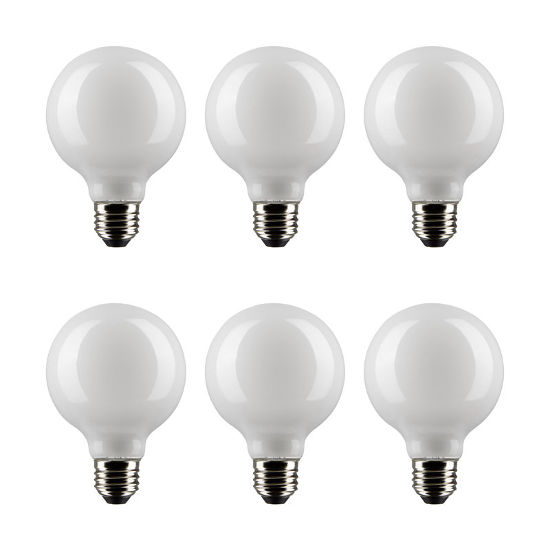 G25 DEL, ampoule à intensité variable, blanc chaud, base E26 / moyenne (standard), 3000 K, 4.5